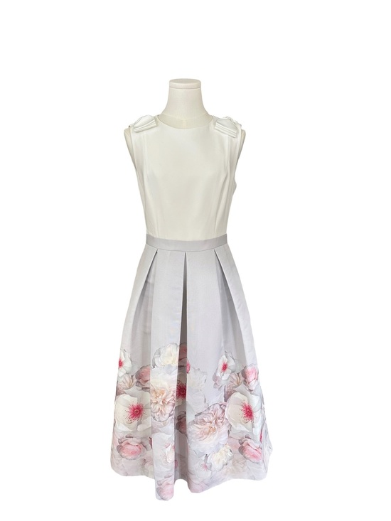 Ted Baker London Dresses & Skirts - 💐 NWT Ted Baker Chelsea Bow Shoulder Floral Midi Dress | Size 2 (US 4- 6)